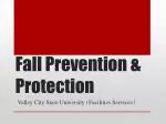 Fall Prevention &amp; Protection - slide 1