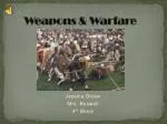 An Overview of Ancient Weapons and Warfare Tactics - slide 1