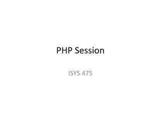 PHP Session