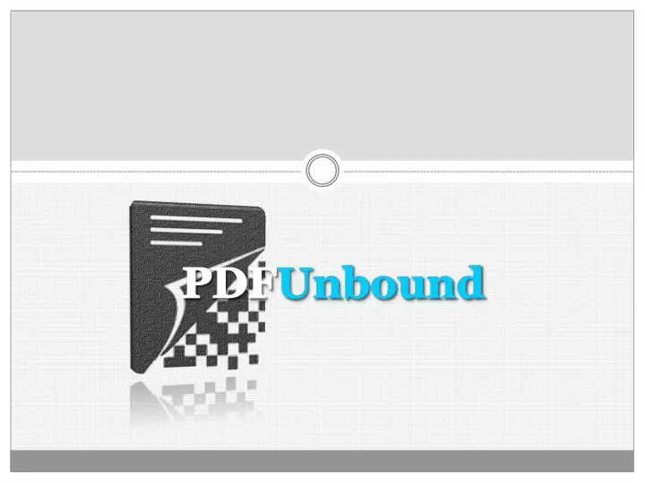 pdf unbound