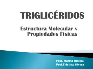 triglic ridos
