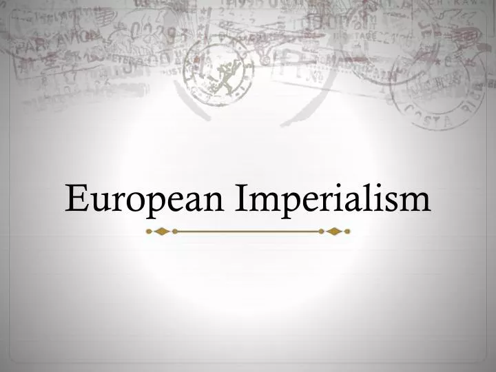 european imperialism