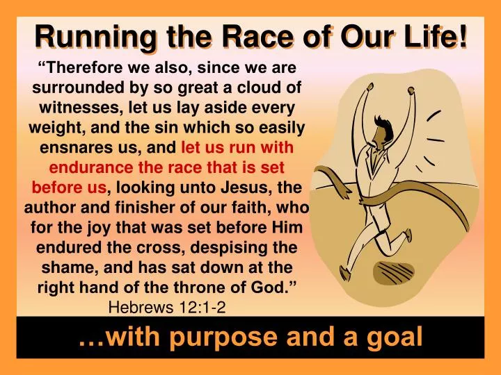 running the race of our life