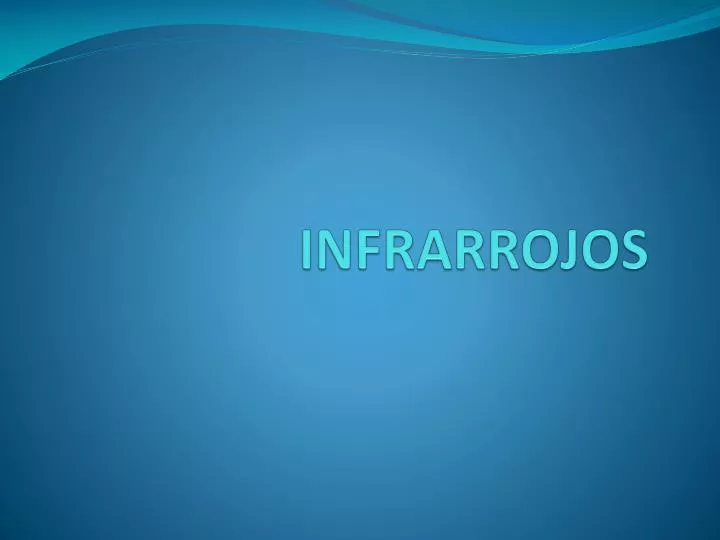 infrarrojos