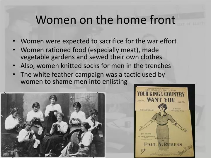 women on the home front