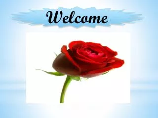 Welcome