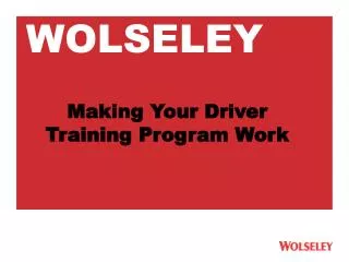 WOLSELEY