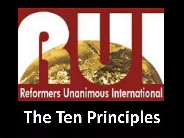 the ten principles