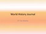 World History Journal