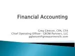 Financial Accounting - slide 1