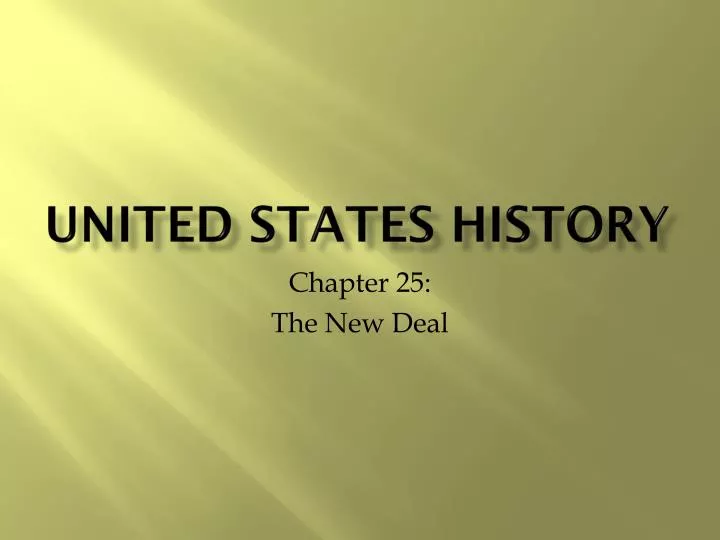 united states history