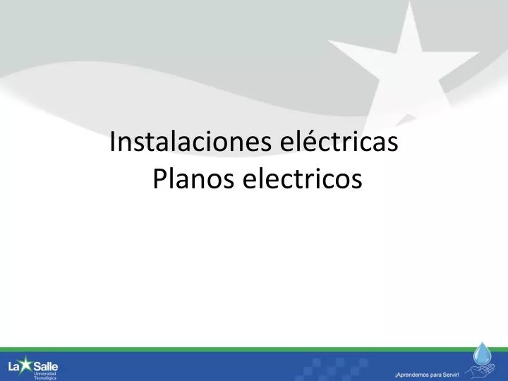 instalaciones el ctricas planos electricos