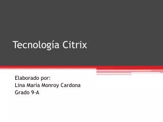 tecnolog a citrix