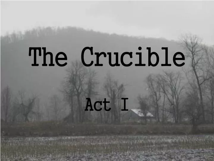 the crucible