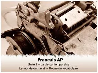 fran ais ap