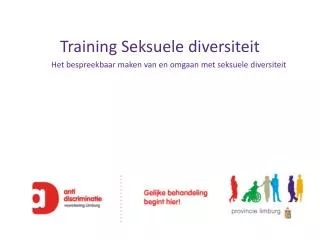 training seksuele diversiteit