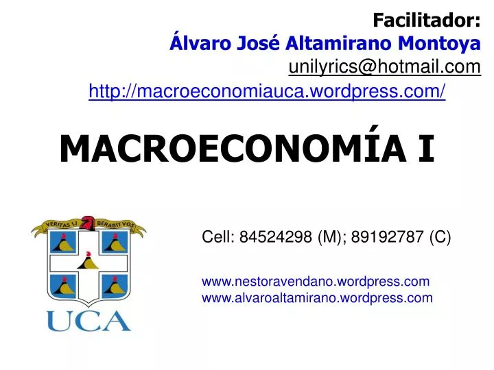 macroeconom a i