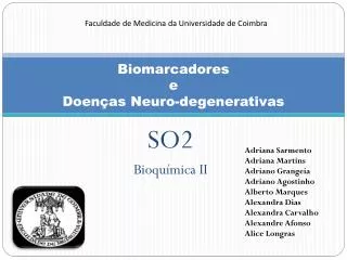 biomarcadores e doen as neuro degenerativas