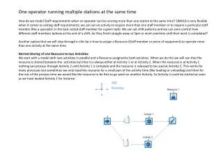 One operator running multiple stations at the same time