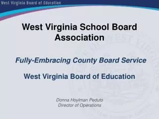 West Virginia School Board Association