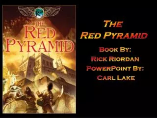 Book By: Rick Riordan PowerPoint By: Carl Lake