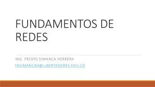 fundamentos de redes