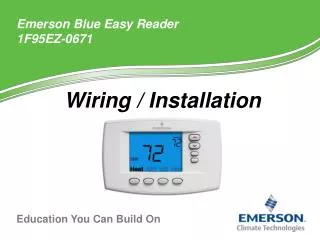 Emerson Blue Easy Reader 1F95EZ-0671