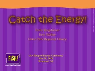 Emily Bergstresser Beth Walker Chinn Park Regional Library