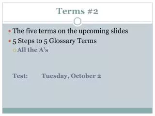 terms 2