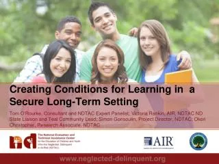 Creating Conditions for Learning in a Secure Long-Term Setting