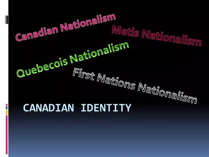canadian identity