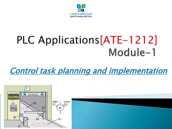 plc applications ate 1212 module 1