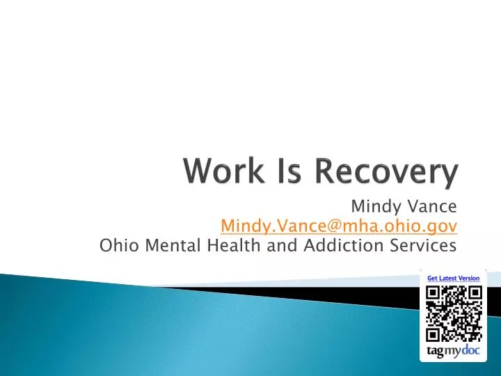 work is recovery