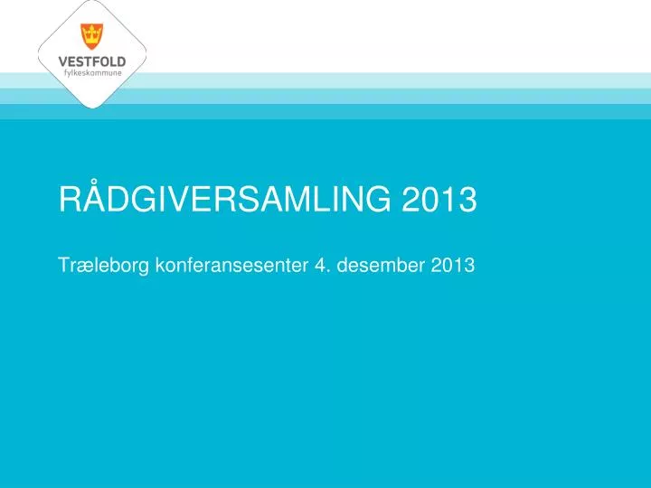 r dgiversamling 2013