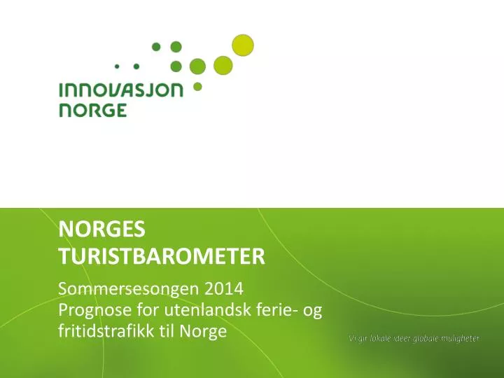 norges turistbarometer