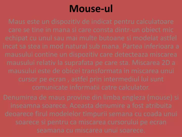 mouse ul