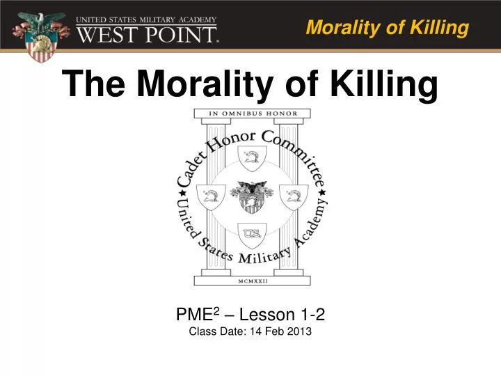 pme 2 lesson 1 2 class date 14 feb 2013