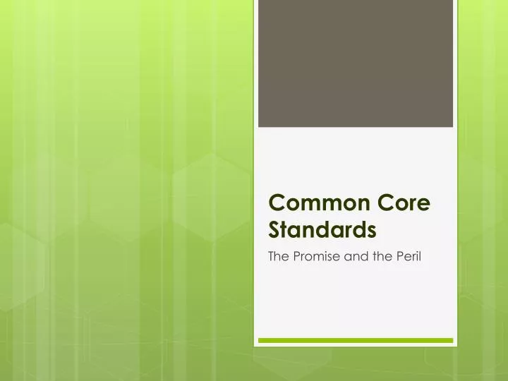 common core standards