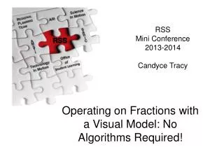 Operating on Fractions with a Visual Model: No Algorithms Required!
