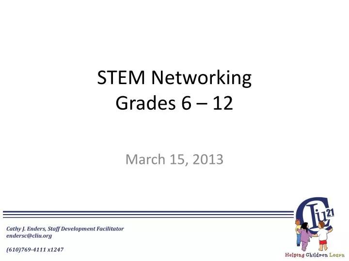 stem networking grades 6 12