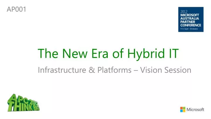 the new era of hybrid it
