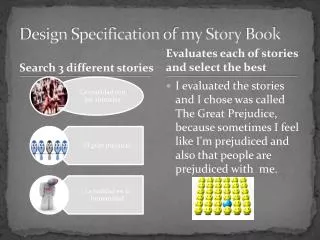 Design Specification of my Story Book