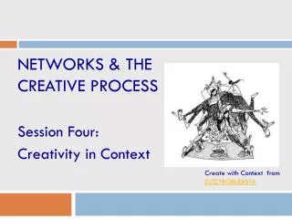 Networks &amp; the Creative Process