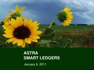 ASTRA SMART LEDGERS