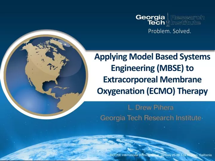 applying model based systems engineering mbse to extracorporeal membrane oxygenation ecmo therapy