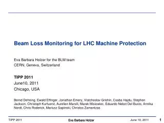 Beam Loss Monitoring for LHC Machine Protection