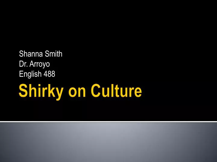 shanna smith dr arroyo english 488