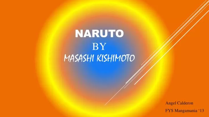 naruto by masashi kishimoto