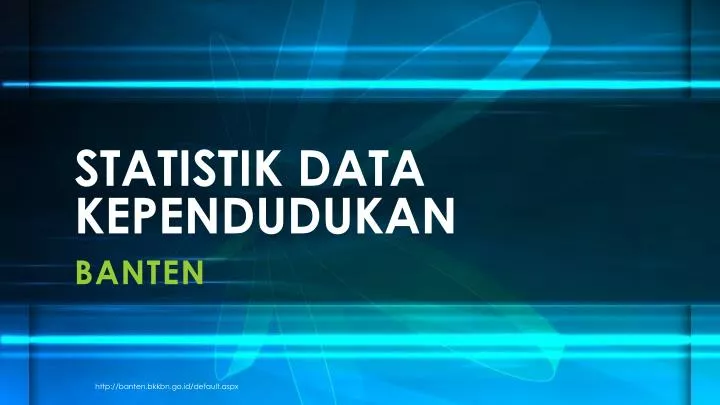 statistik data kependudukan