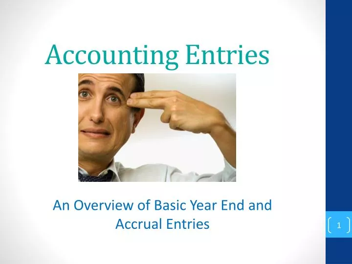 accounting entries